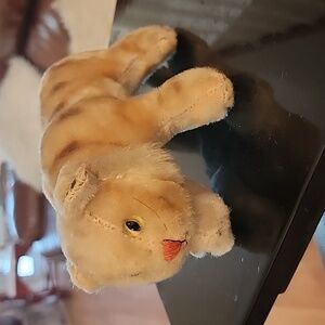Antique Steiff Plush Tiger 🐅 Yellow Eyes 9"